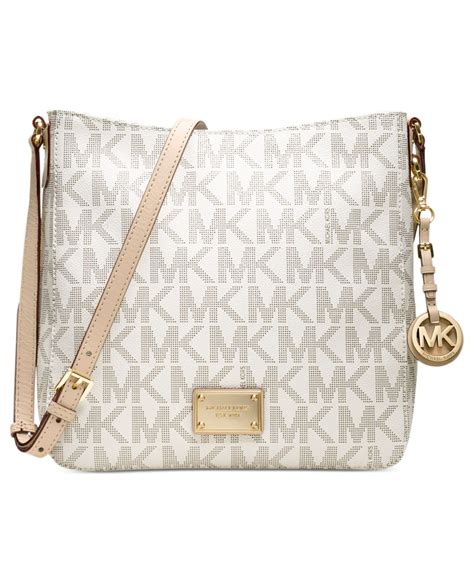 michael kors white logo satchel|Michael Kors black shoulder handbags.